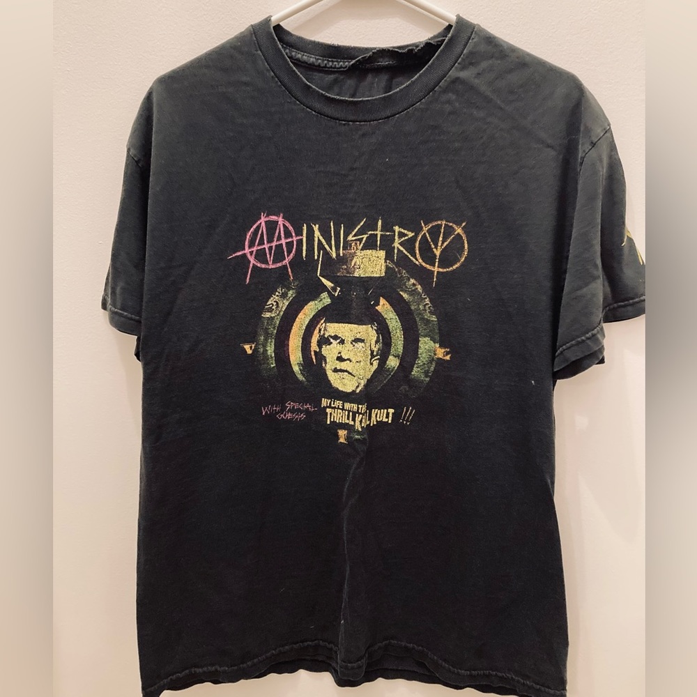 Original vintage Ministry band shirt 2000’s concert industrial